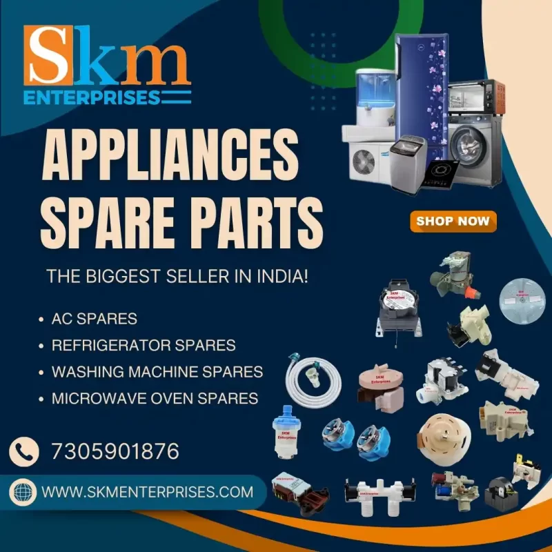 Appliances Spare Parts Shop in Kosapet, Chennai Tamil Nadu – SKM Enterprises