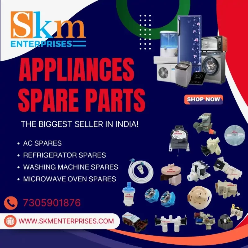 Appliances Spare Parts Shop in Kosapet, Chennai Tamil Nadu – SKM Enterprises