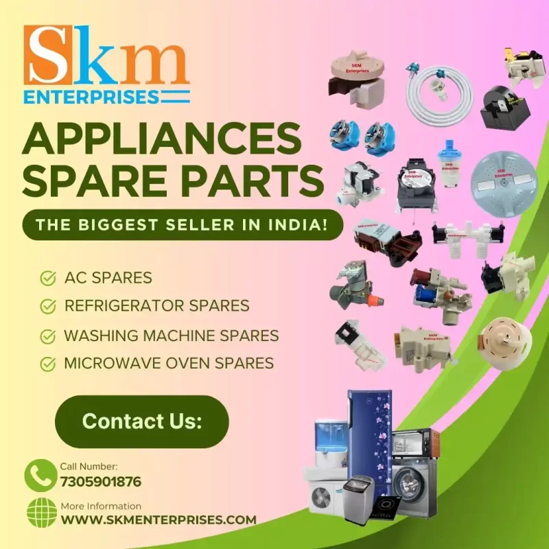 Appliances Spare Parts Shop in Kunnur, Chennai Tamil Nadu – SKM Enterprises
