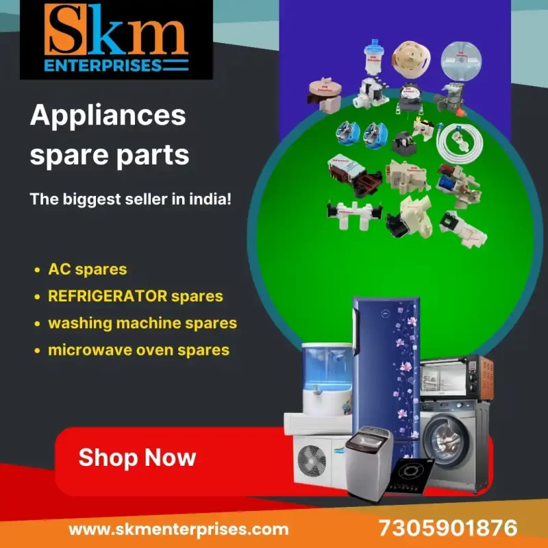 Appliances Spare Parts Shop in Maharashtra – SKM Enterprises