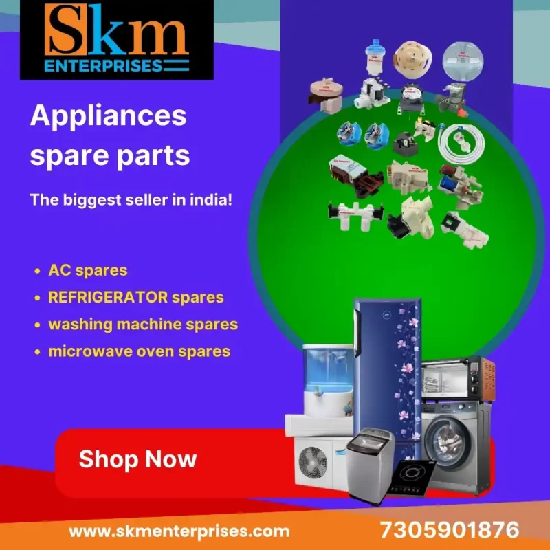 Appliances Spare Parts Shop in Maharashtra – SKM Enterprises