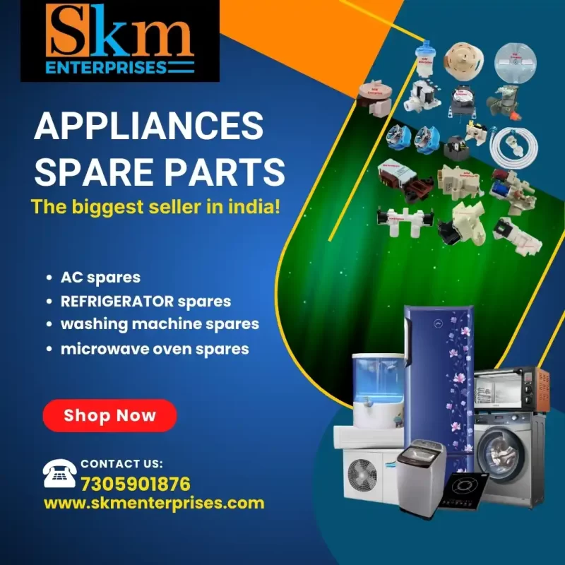 Appliances Spare Parts Shop in Meghalaya – SKM Enterprises