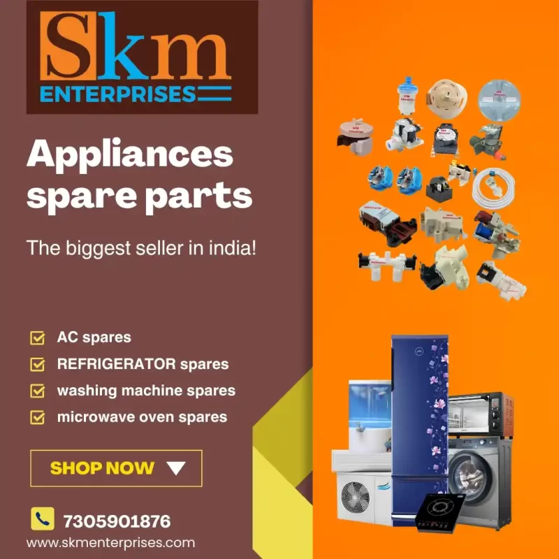 Appliances Spare Parts Shop in Mint, Chennai Tamil Nadu – SKM Enterprises