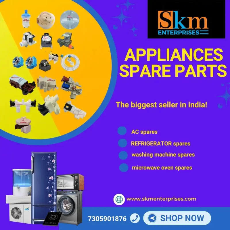 Appliances Spare Parts Shop in Mint, Chennai Tamil Nadu – SKM Enterprises