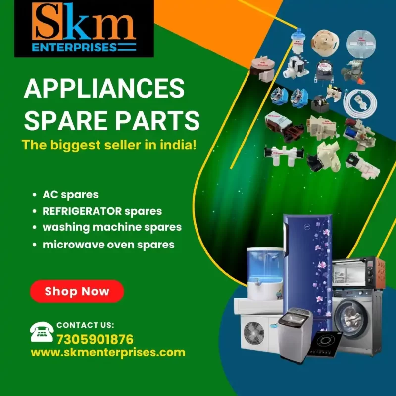 Appliances Spare Parts Shop in Mizoram – SKM Enterprises
