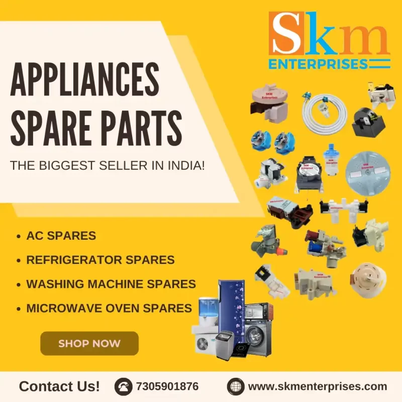 Appliances Spare Parts Shop in Nammalwarpet, Chennai Tamil Nadu – SKM Enterprises