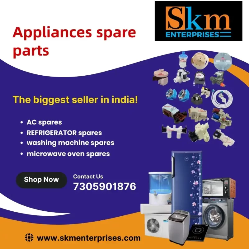 Appliances Spare Parts Shop in Odisha – SKM Enterprises