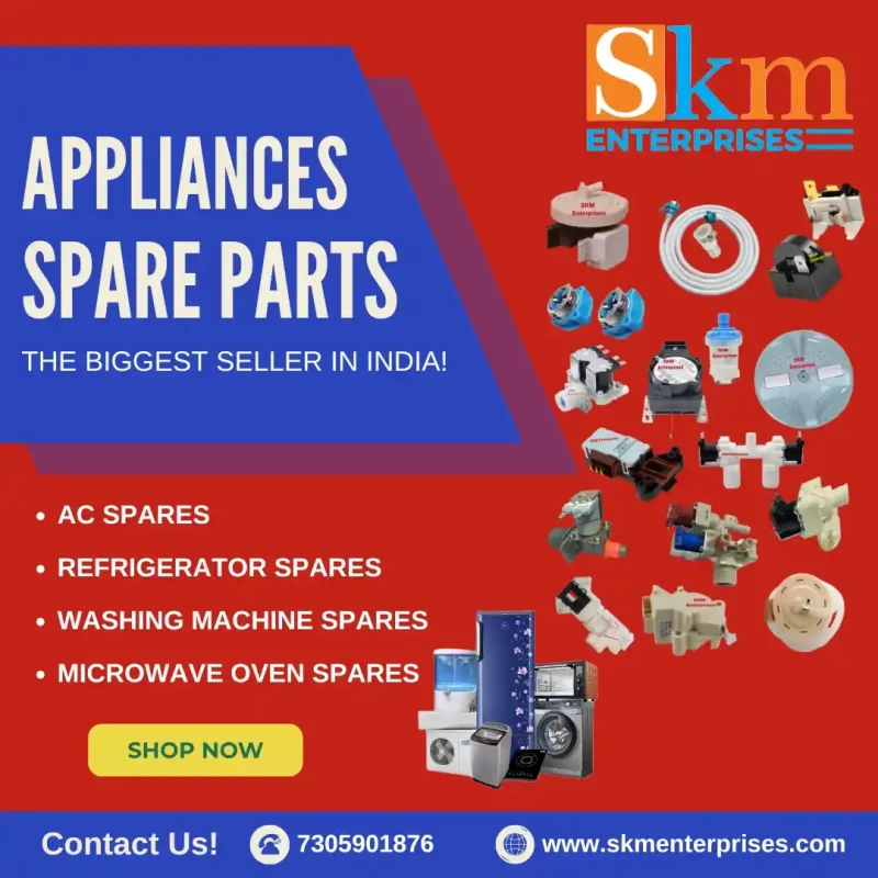 Appliances Spare Parts Shop in Pattalam, Chennai Tamil Nadu – SKM Enterprises