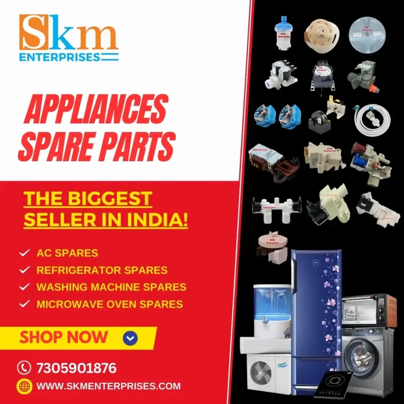Appliances Spare Parts Shop in Periamet, Chennai Tamil Nadu – SKM Enterprises