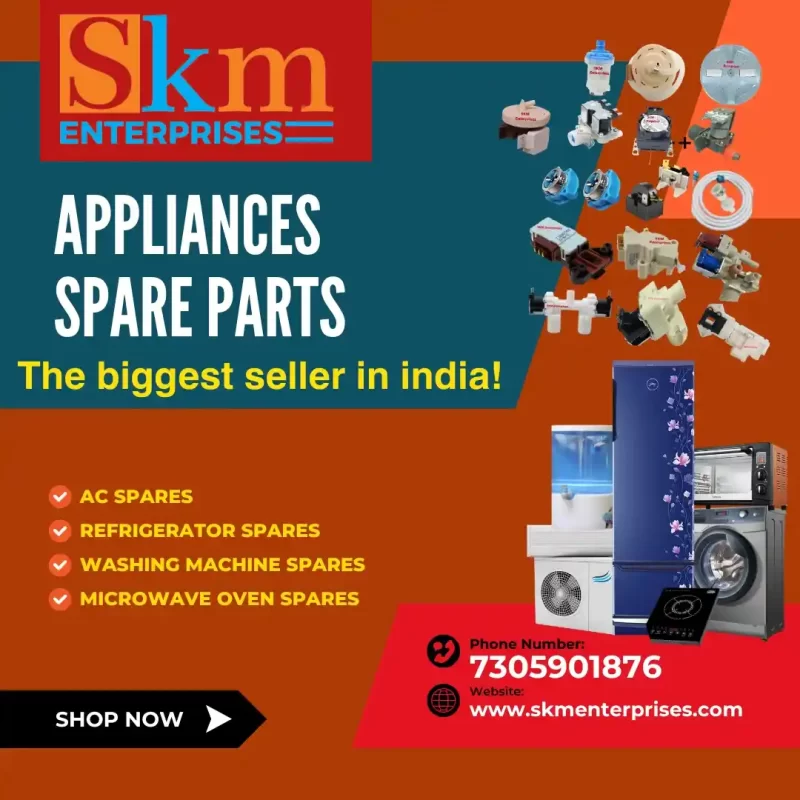 Appliances Spare Parts Shop in Ponniammanmedu, Chennai Tamil Nadu – SKM Enterprises