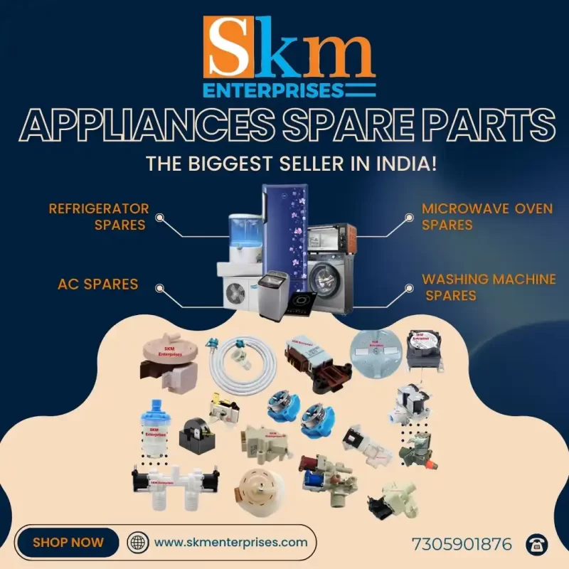 Appliances Spare Parts Shop in Pudupet, Chennai Tamil Nadu – SKM Enterprises
