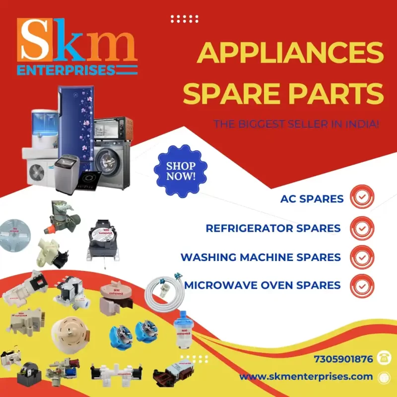 Appliances Spare Parts Shop in Pulianthope, Chennai Tamil Nadu – SKM Enterprises