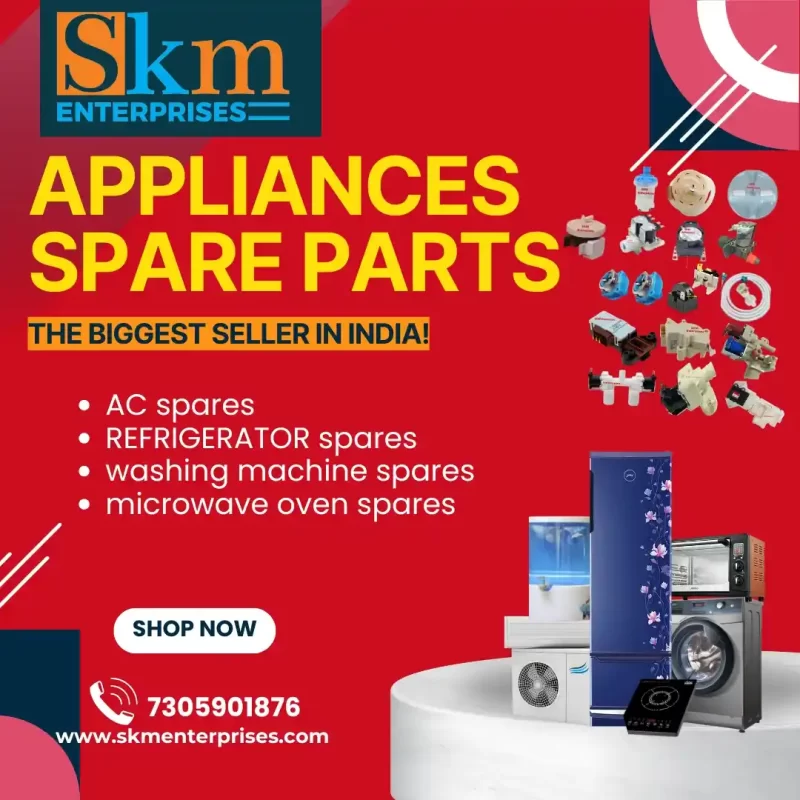 Appliances Spare Parts Shop in Puthagaram, Chennai Tamil Nadu – SKM Enterprises