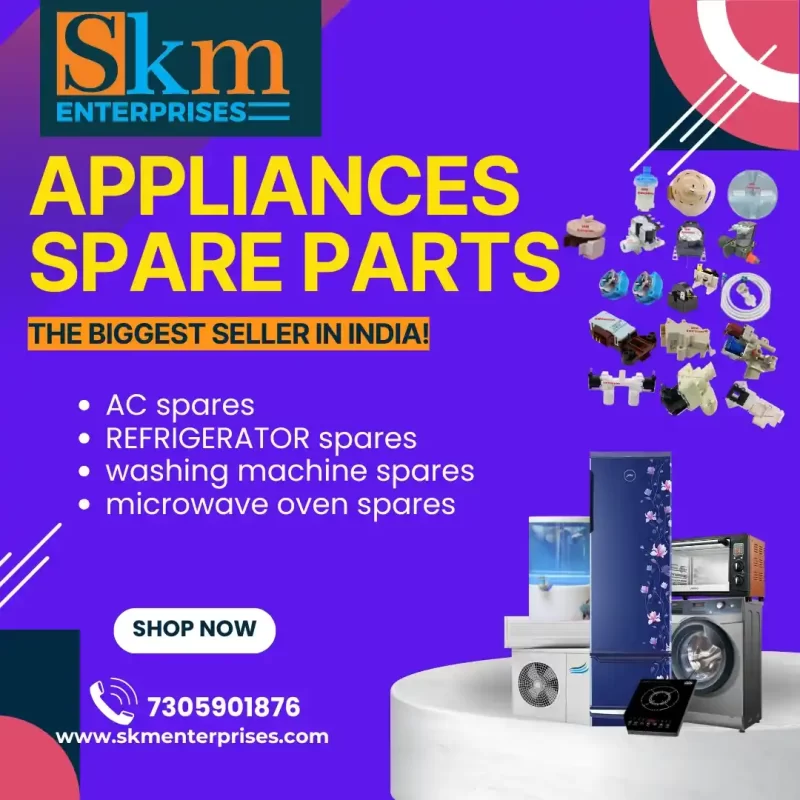 Appliances Spare Parts Shop in Puthagaram, Chennai Tamil Nadu – SKM Enterprises