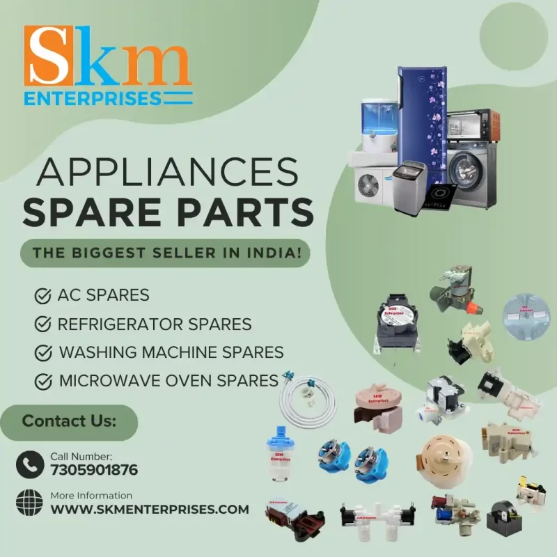 Appliances Spare Parts Shop in Royapettah, Chennai Tamil Nadu – SKM Enterprises