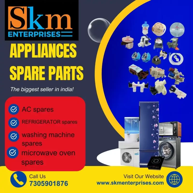 Appliances Spare Parts Shop in Royapuram, Chennai Tamil Nadu – SKM Enterprises