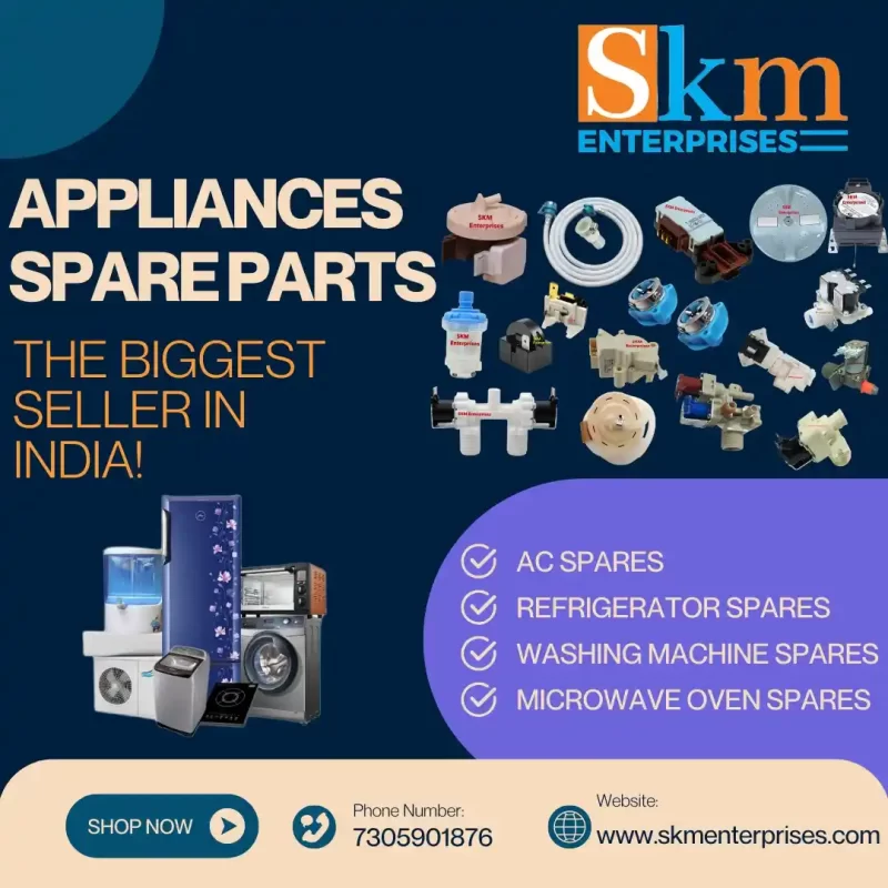 Appliances Spare Parts Shop in Sembium, Chennai Tamil Nadu – SKM Enterprises