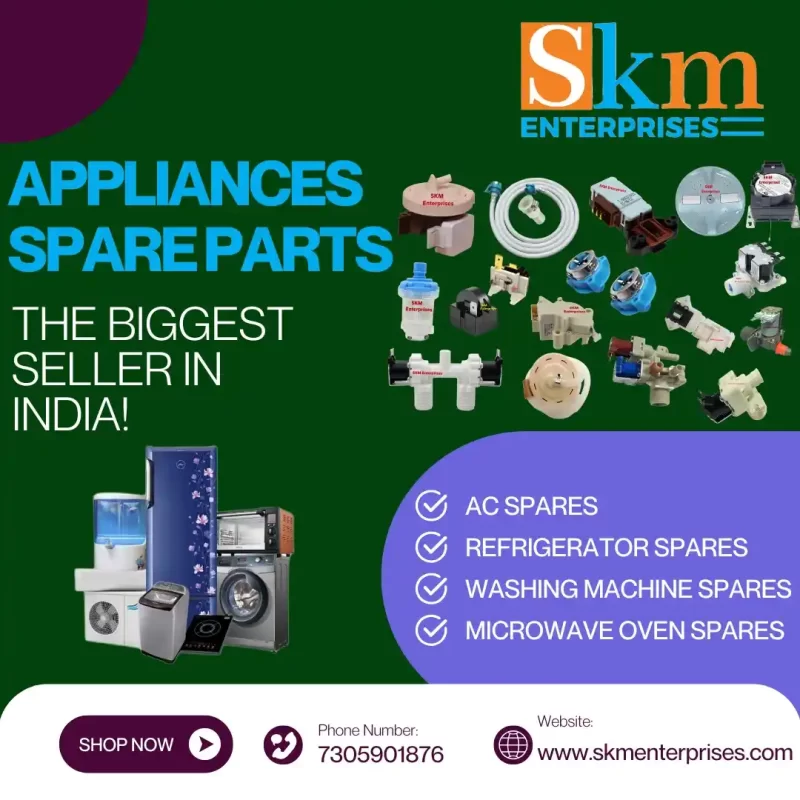 Appliances Spare Parts Shop in Sembium, Chennai Tamil Nadu – SKM Enterprises