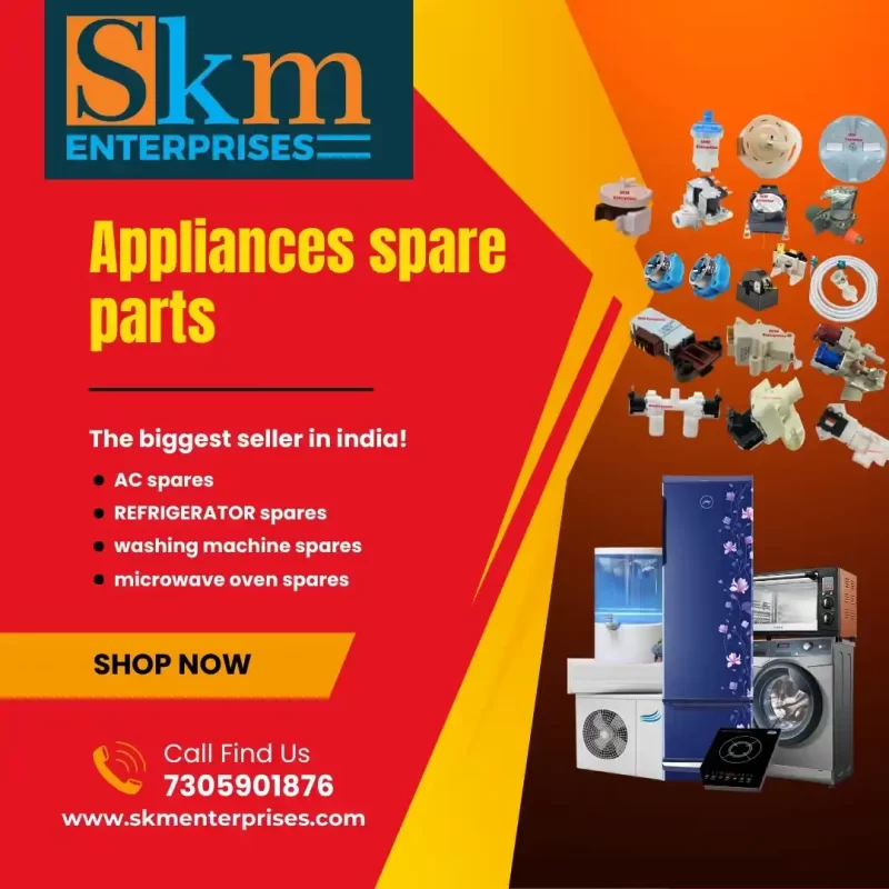 Appliances Spare Parts Shop in Soorapattu, Chennai Tamil Nadu – SKM Enterprises