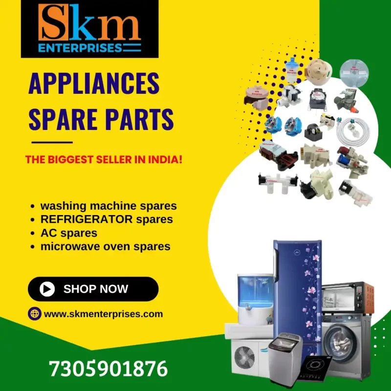 Appliances Spare Parts Shop in Tripura – SKM Enterprises