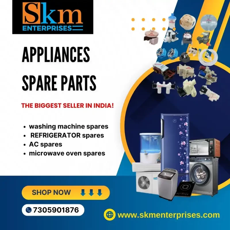 Appliances Spare Parts Shop in Uttarakhand – SKM Enterprises