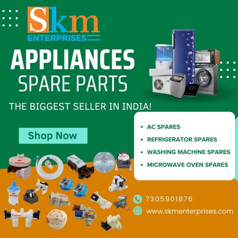 Appliances Spare Parts Shop in V.O.C Nagar, Chennai Tamil Nadu – SKM Enterprises