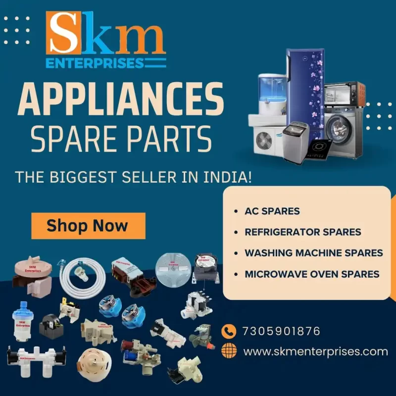 Appliances Spare Parts Shop in Vepery, Chennai Tamil Nadu – SKM Enterprises (2)