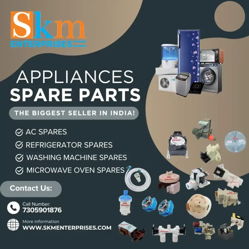 Appliances Spare Parts Shop in Villivakkam, Chennai Tamil Nadu – SKM Enterprises