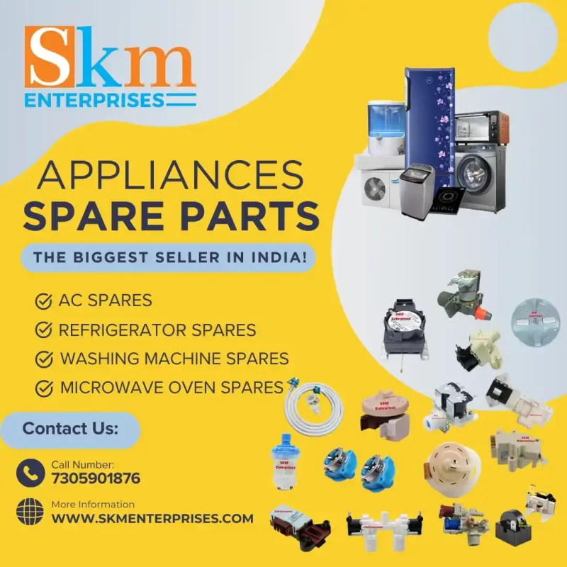 Appliances Spare Parts Shop in Villivakkam, Chennai Tamil Nadu – SKM Enterprises