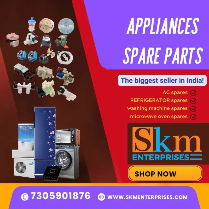 Appliances Spare Parts Shop in Vyasarpadi, Chennai Tamil Nadu – SKM Enterprises