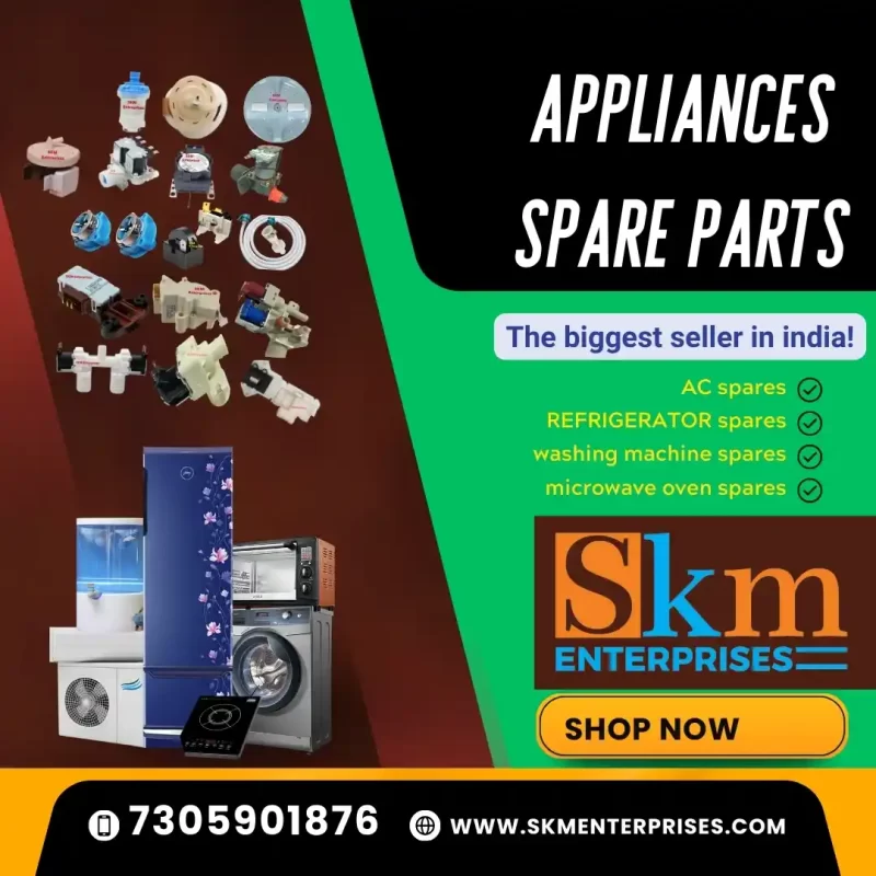 Appliances Spare Parts Shop in Vyasarpadi, Chennai Tamil Nadu – SKM Enterprises