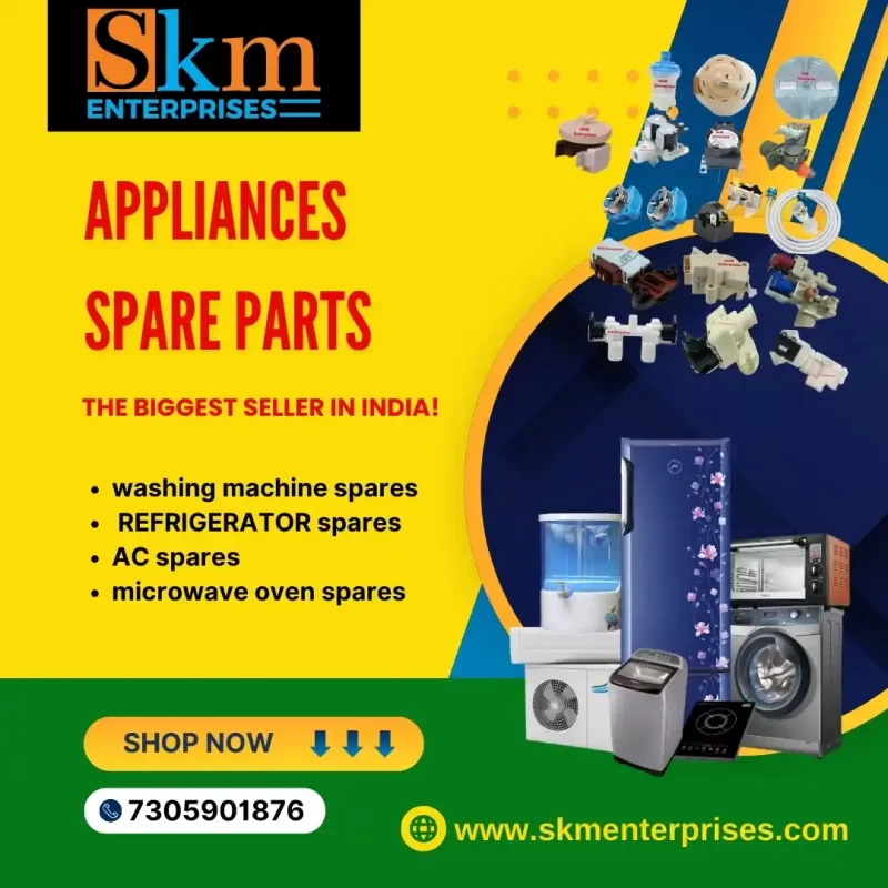 Appliances Spare Parts Shop in West Bengal– SKM Enterprises