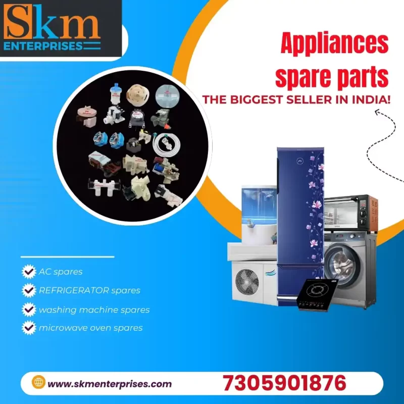 Appliances Spare Parts Shop in Wimco Nagar, Chennai Tamil Nadu – SKM Enterprises