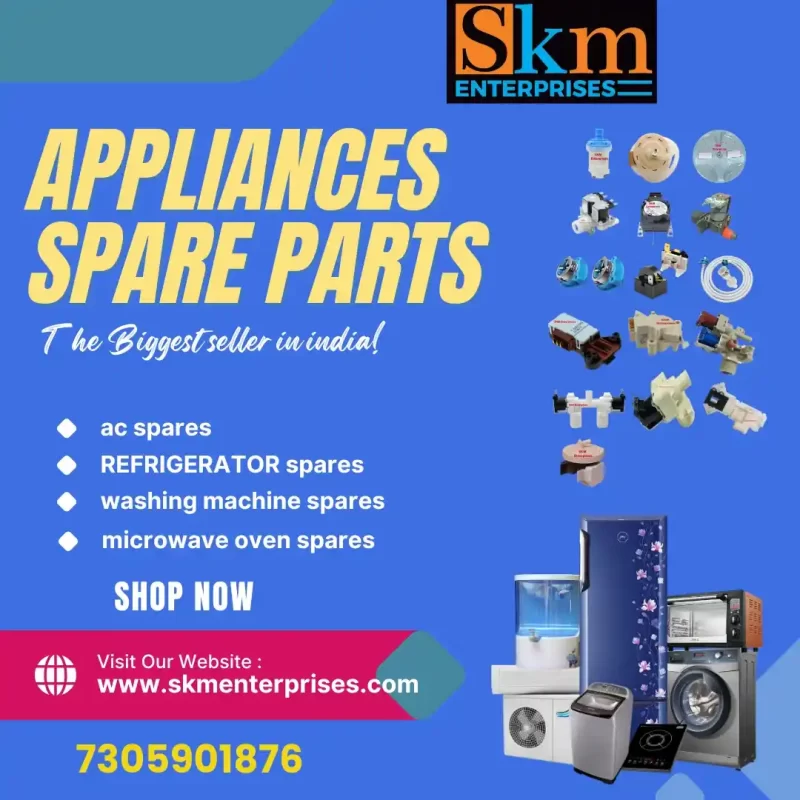 Appliances Spare Parts Shop in Y.S.R. Andhra Pradesh – SKM Enterprises