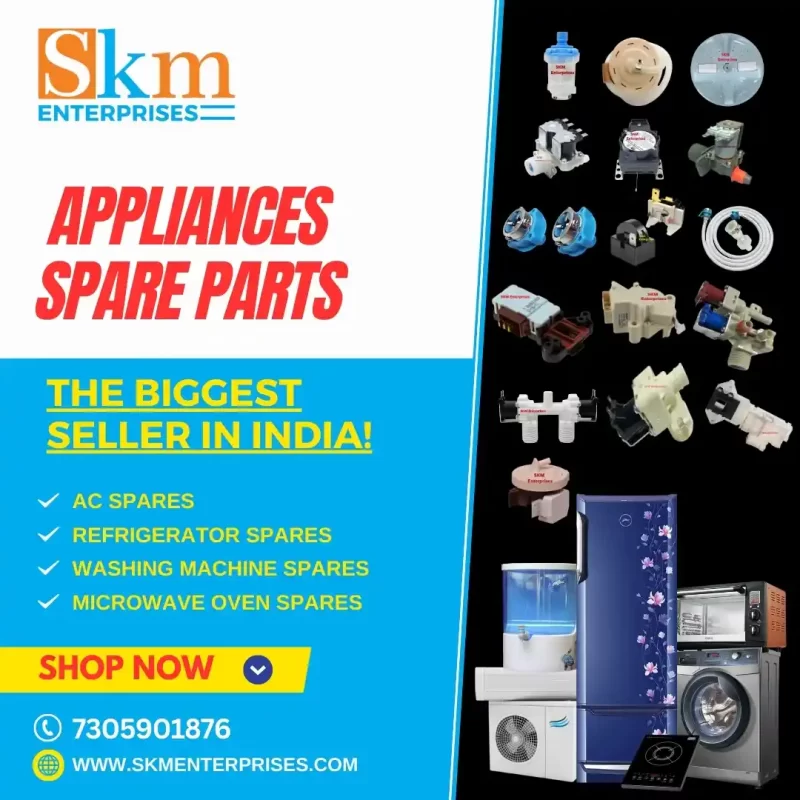 Appliances Spare Parts Shop in kathivakkam, Chennai Tamil Nadu – SKM Enterprises