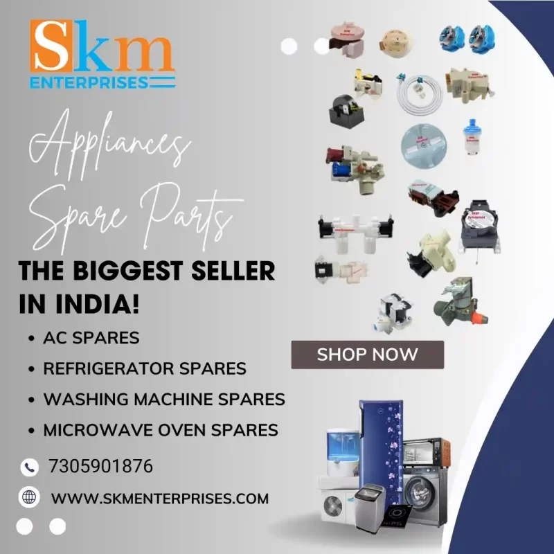Appliances Spare Parts Shop in Ennore, Chennai Tamil Nadu – SKM Enterprises