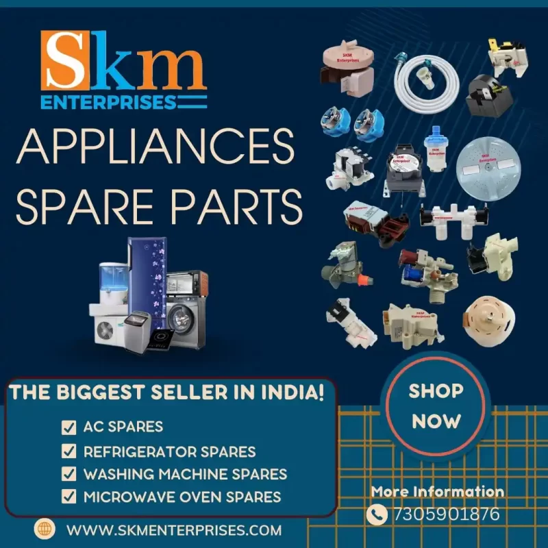 Appliances Spare Parts Shop in Pallikaranai, Chennai Tamil Nadu – SKM Enterprises