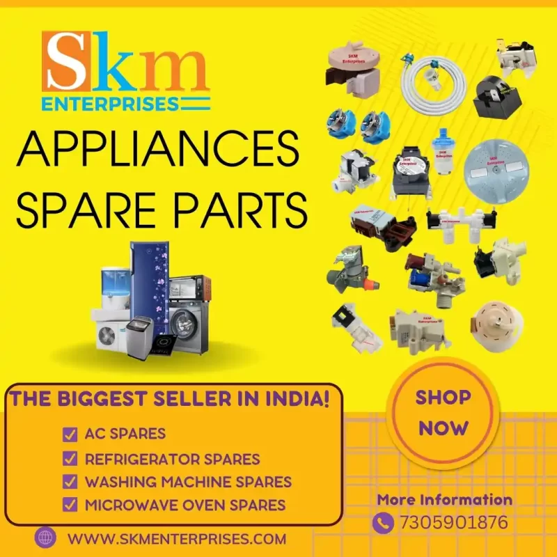 Appliances Spare Parts Shop in Pallikaranai, Chennai Tamil Nadu – SKM Enterprises