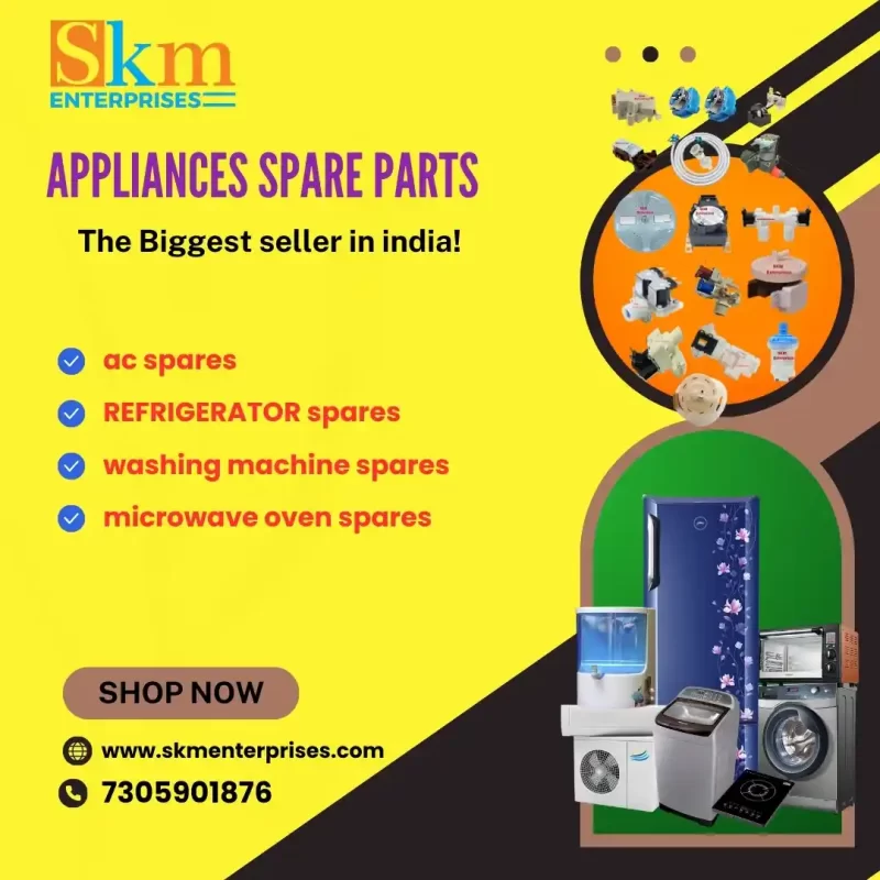 Appliances Spare Parts Shop in Adambakkam, Chennai Tamil Nadu – SKM Enterprises