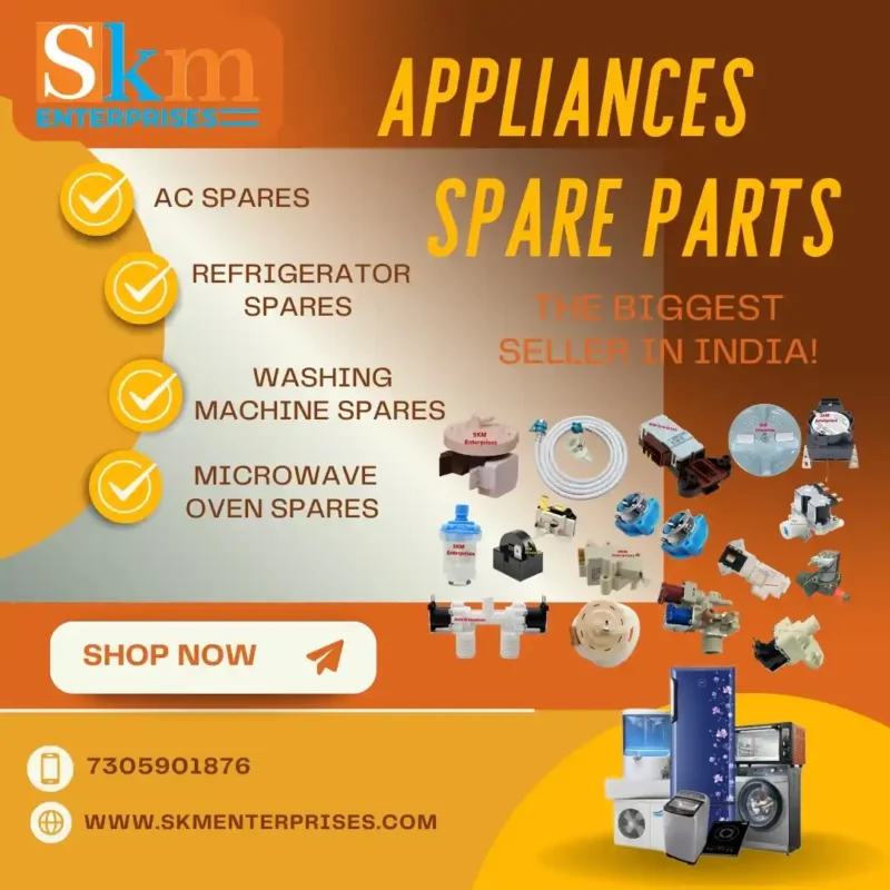 Appliances Spare Parts Shop in Agra Uttar Pradesh – SKM Enterprises