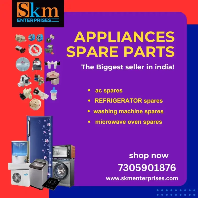 Appliances Spare Parts Shop in Alagappa Nagar, Chennai Tamil Nadu – SKM Enterprises (2)