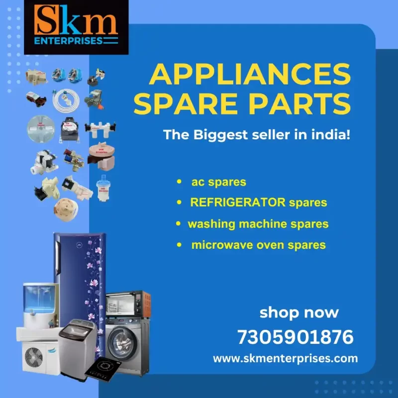 Appliances Spare Parts Shop in Alagappa Nagar, Chennai Tamil Nadu – SKM Enterprises