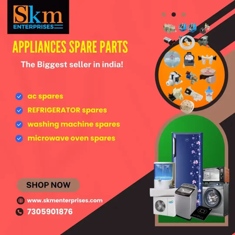 Appliances Spare Parts Shop in Alandur, Chennai Tamil Nadu – SKM Enterprises (2)