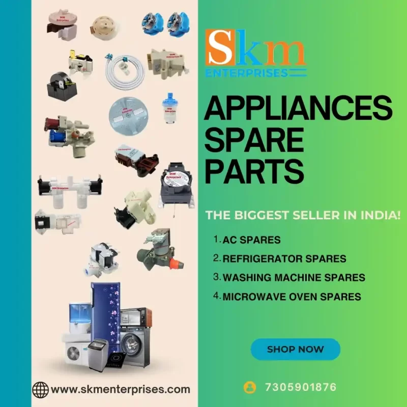 Appliances Spare Parts Shop in Aminjikarai, Chennai Tamil Nadu – SKM Enterprises