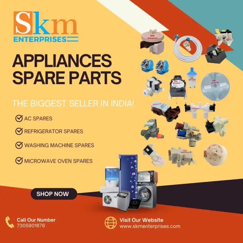 Appliances Spare Parts Shop in Arumbakkam, Chennai Tamil Nadu – SKM Enterprises (2)