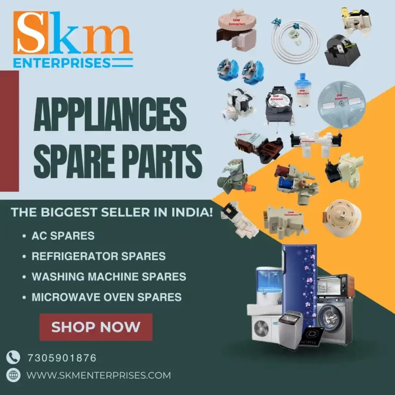 Appliances Spare Parts Shop in Ashok Nagar, Chennai Tamil Nadu – SKM Enterprises (2)