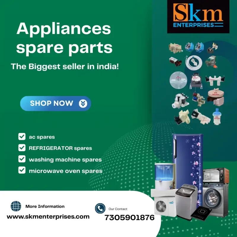 Appliances Spare Parts Shop in Bagalkot Karnataka – SKM Enterprises