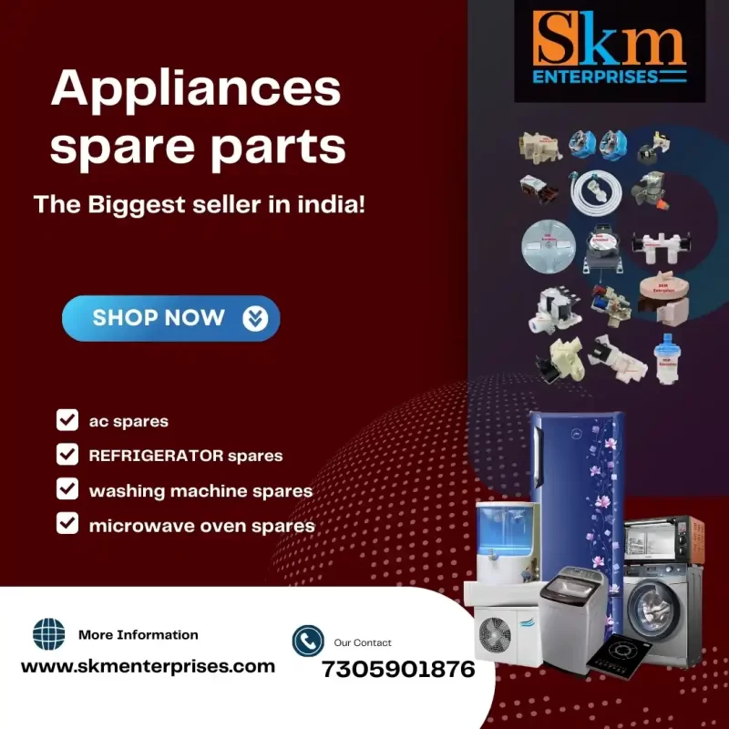 Appliances Spare Parts Shop in Bagalkot Karnataka – SKM Enterprises