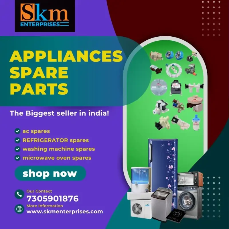 Appliances Spare Parts Shop in Bangalore Karnataka – SKM Enterprises