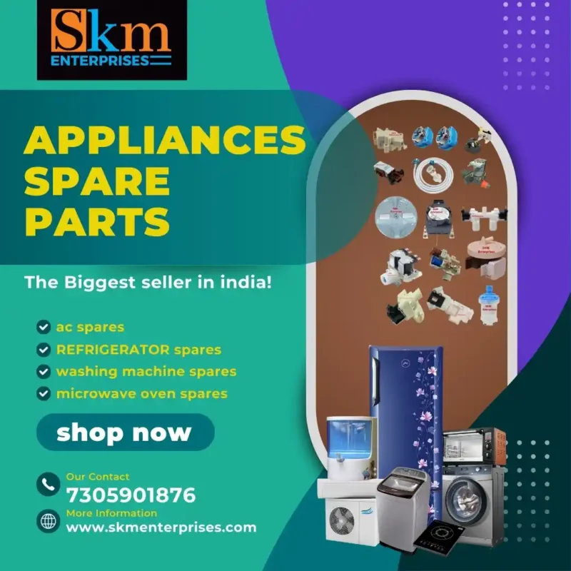 Appliances Spare Parts Shop in Bangalore Karnataka – SKM Enterprises